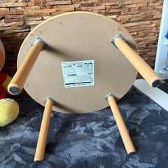 アンパンマンの顔テーブルとぬいぐるみお譲りしますの画像