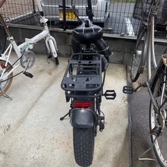 スタイリッシュ自転車の画像