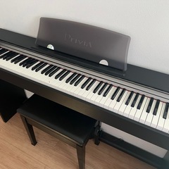 CASIO PX-730BK カシオ 電子ピアノ 椅子付き ブラックウッド調 椅子付きの画像