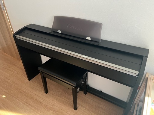 CASIO PX-730BK カシオ 電子ピアノ 椅子付き ブラックウッド調 椅子付き