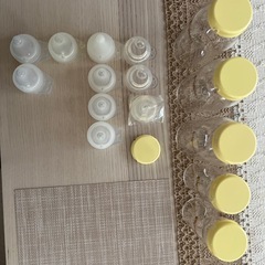 ピジョン病院用哺乳瓶5本セット(乳首付き)の画像