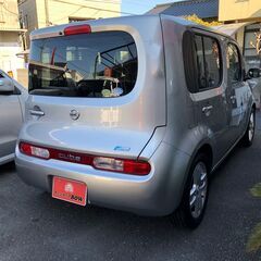 ◇キューブ　15G◇　◇禁煙車、ガラスルーフ、オートライト、フルオートエアコン、メモリーナビ、ワンセグTV、ETC、インテリジェントキー2個、純正15インチアルミホイール、フォグランプ◇の画像