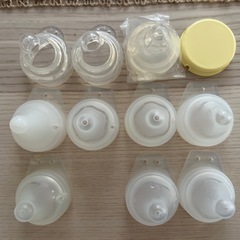 ピジョン病院用哺乳瓶5本セット(乳首付き)の画像