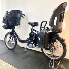 1年保証 送料無料　新型　パナソニック　ギュットミニ　黒色　電動アシスト自転車 g1113の画像