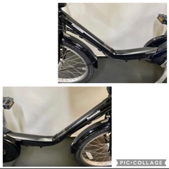 1年保証 送料無料　新型　パナソニック　ギュットミニ　黒色　電動アシスト自転車 g1113の画像