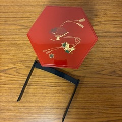 重箱六角形　持ち手付きの画像