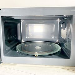 【高年式】SHARP シャープ 電子レンジ RE-TM18-W 2024年製 50/60Hz対応 ターンテーブル式 動作品 E0EY0107の画像