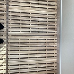 【決まりました】すのこベッド・シングル×2の画像