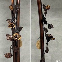 アンティーク調フロアランプの画像