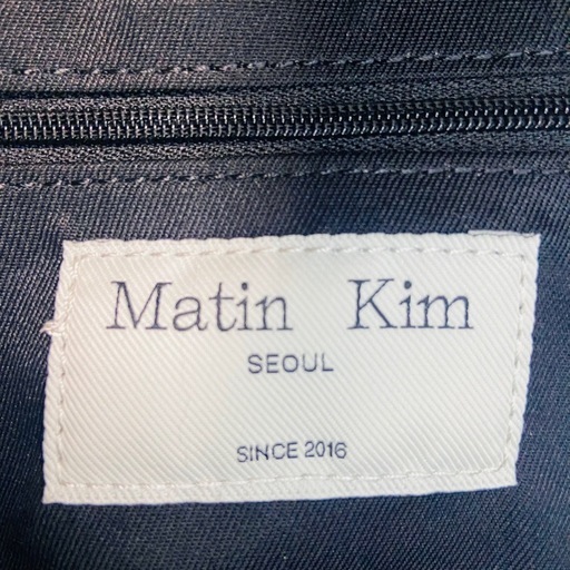MATIN KIM✨マーティンキム✨FAUX LEATHER✨バッグ✨未使用品