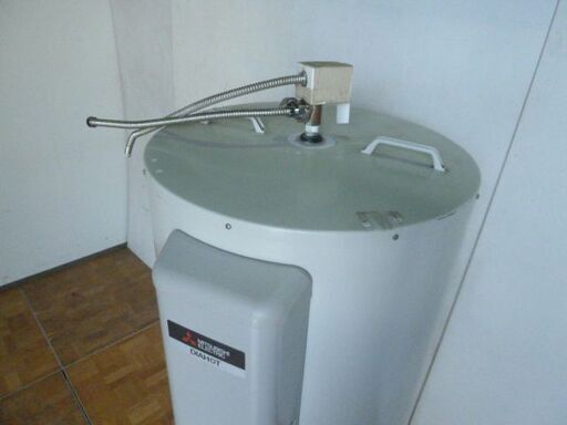 【中古】三菱電機 SRG-375E 給湯専用 電気温水器 標準圧力型 マイコン 丸形 370L 単相200V 現行型番SRG-375E