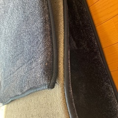 分厚い3畳くらいカーペットの画像