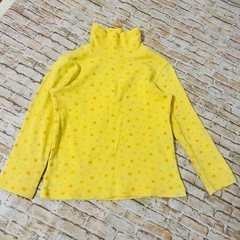 【まとめ売り・2点セット】ユニクロ　GU子ども服　長そで　ロンT 110サイズの画像