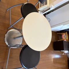 ハイチェア机の画像