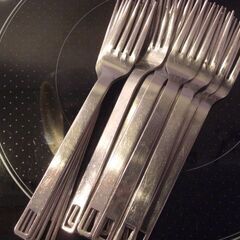 業務用　スプーン　フォーク　セット　各17本の画像