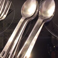 業務用　スプーン　フォーク　セット　各17本の画像