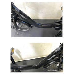 1年保証 新品部品多数　パナソニック　ギュットアニーズ　黒色　電動アシスト自転車 g1113の画像