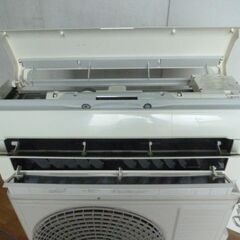 【中古】日立 ルームエアコン RAS-S71K2BK-W 白くまくん おもに23畳 冷房7.1kW 暖房8.5kW 凍結洗浄 ファンロボ 2020年製の画像