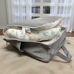 ベビーベッド 折りたたみ ベッドインベッド 持ち運び可 中古品販売 11Bの画像