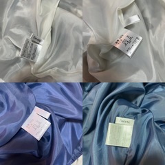 fuerte ノースリーブワンピース 花柄チェックの画像