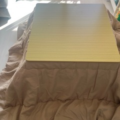 こたつテーブル（毛布つき）　　の画像