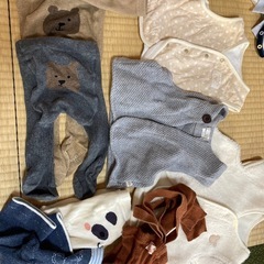 【男の子】秋冬ベビー服【0歳児】の画像