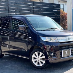 安心の総額表示！車検満たん★スズキワゴンRスティングレー禁煙車ナビTV走行9万kmプッシュスタートの画像