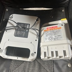 電動補助付き　車椅子の画像