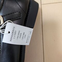 未使用ストラップシューズの画像