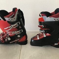 スキー3点セット（板＆ブーツ＆ストック）の画像