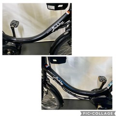 1年保証 新品部品多数　ヤマハ　パスバビー　20インチ　黒色　電動アシスト自転車 g1113の画像