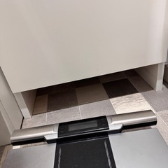 洗面ランドリー収納 大容量 ホワイトの画像