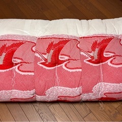 【未使用】嫁入り布団1組（掛布団&敷布団）の画像