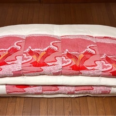 【未使用】嫁入り布団1組（掛布団&敷布団）の画像