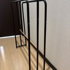 タオルハンガー　室内物干し　バスタオル洗濯物干しの画像