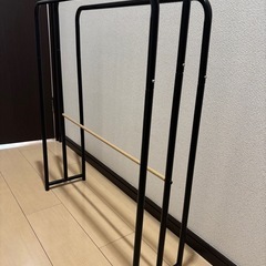 タオルハンガー　室内物干し　バスタオル洗濯物干しの画像