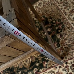 【取り引き中】木製の什器の画像