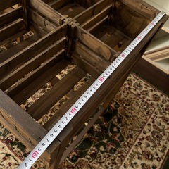 【取り引き中】木製の什器の画像