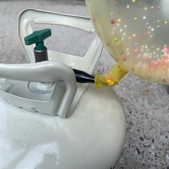 バルーンタイム　ヘリウムガスと風船セット　パーティ　誕生日の画像