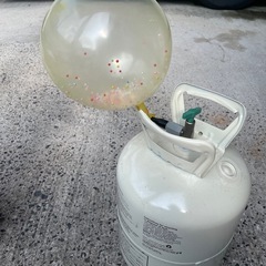 バルーンタイム　ヘリウムガスと風船セット　パーティ　誕生日の画像