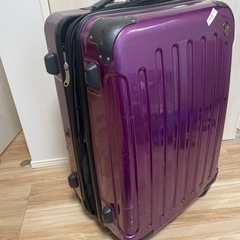 ジャンク品　スーツケース　Lサイズ相当の画像