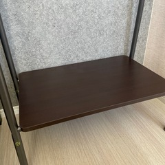 A型ハンガーラック　ニトリ　グレー×ウォルナットの画像