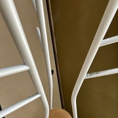 ニトリ　棚付きポールハンガーの画像