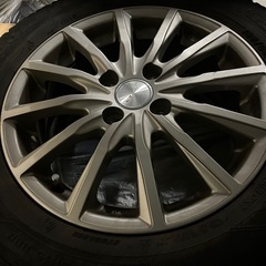 スタッドレスタイヤ　ホイール付き　185/65R15の画像