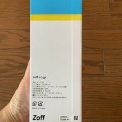 Zoffブルーライトカットメガネ新品未開封の画像
