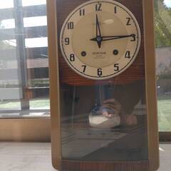 アンティーク壁掛け時計　セイコーの画像