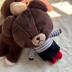 くまのがっこうぬいぐるみの画像