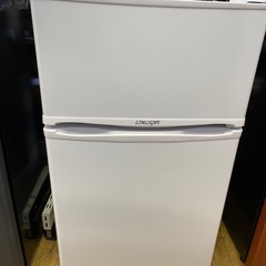 ⭐️コンパクト⭐️2018年製 LIMLIGHT 90L冷蔵庫 WRH-96 2ドア 右開き シンプルデザイン ノンフロン No.7523 KEの画像