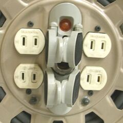 ハタヤ サンタイガーリール GT-50型 50m 屋内型 コンセント4個 電工ドラム コードリール HATAYA 札幌市 白石店の画像