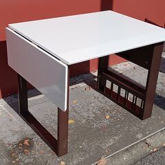 ニトリ　NITORI　伸長式　ダイニングテーブル　定価21,990円　ロピア2　サイズ（約）幅92.5(伸長時120.5)×奥75.5×高69.5　　■近隣配送無料 買取GO‼　栄和店の画像